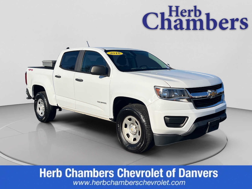 Used 2018 Chevrolet Colorado 4WD Work Truck Truck Crew Cab