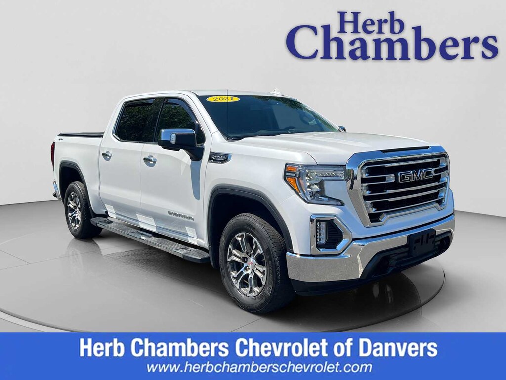 Used 2021 GMC Sierra 1500 SLT Truck Crew Cab
