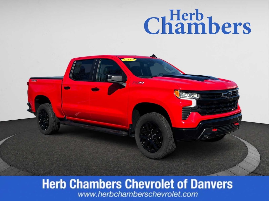 Certified 2024 Chevrolet Silverado 1500 LT Trail Boss Truck Crew Cab