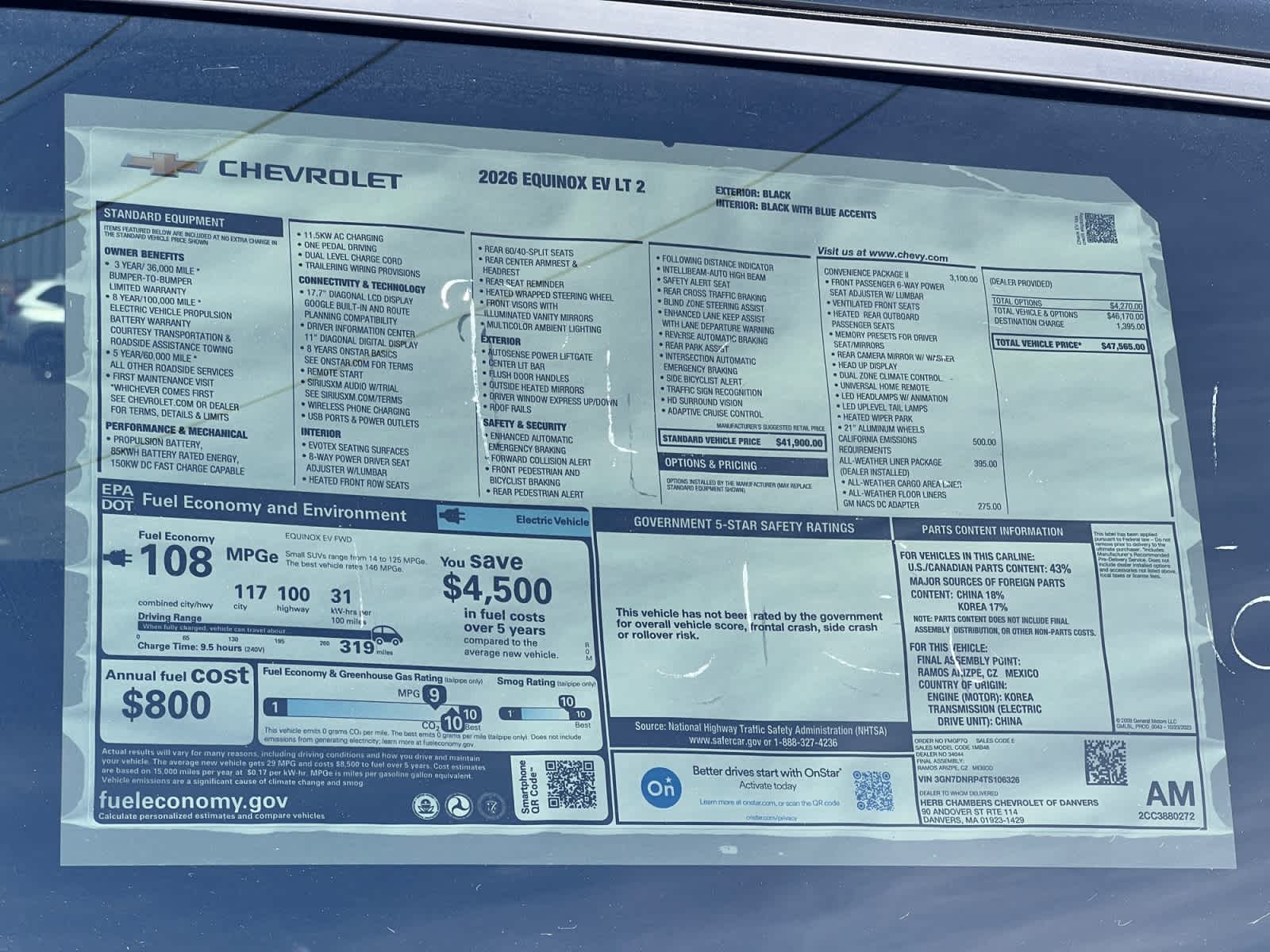 2026 Chevrolet Equinox EV 2LT - Photo 13