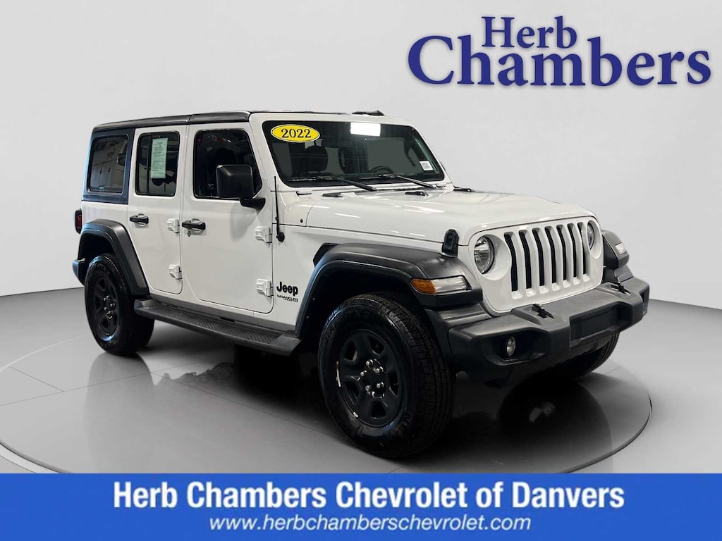 Used 2022 Jeep Wrangler Unlimited Sport SUV