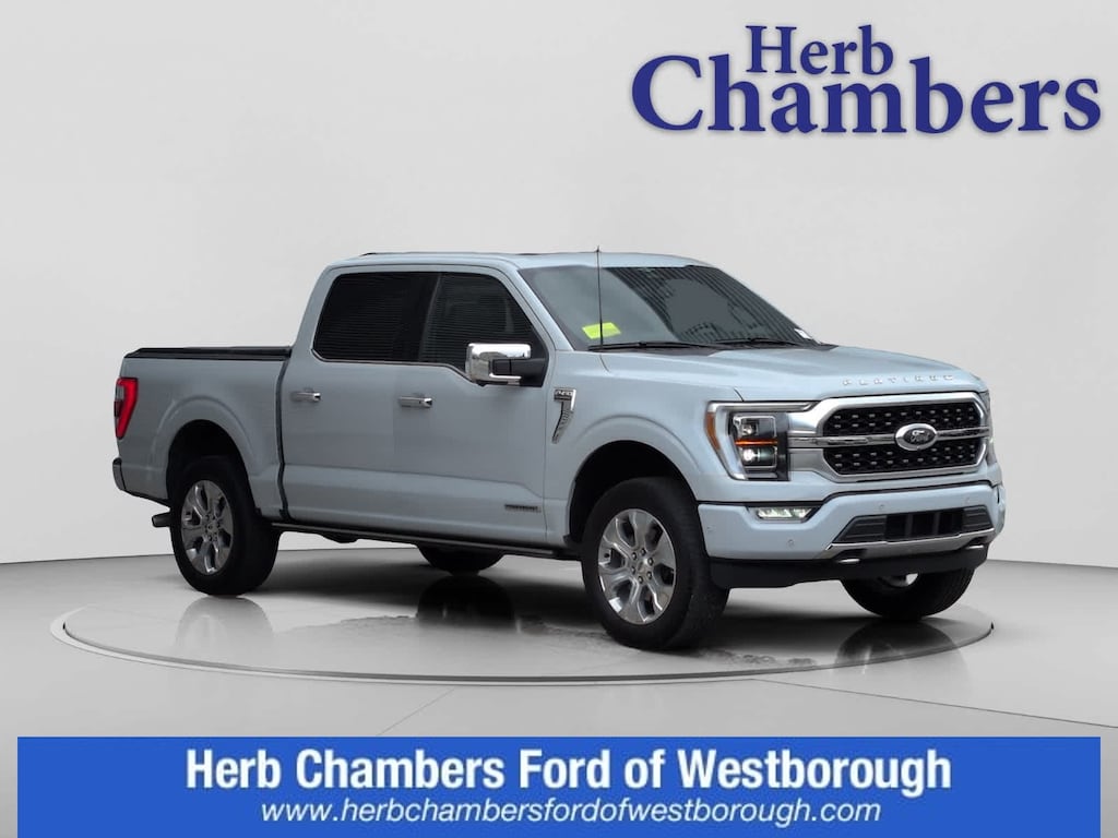 Used 2023 Ford F-150 Platinum 4WD Supercrew 5.5 Box Truck SuperCrew Cab