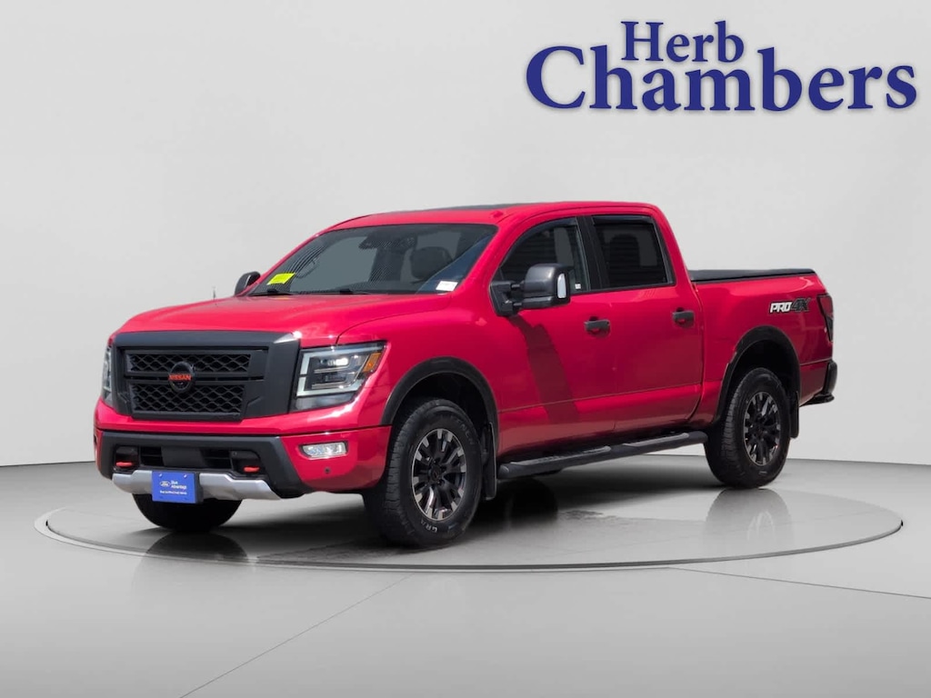 Certified 2021 Nissan Titan PRO-4X 4x4 Crew Cab Truck Crew Cab
