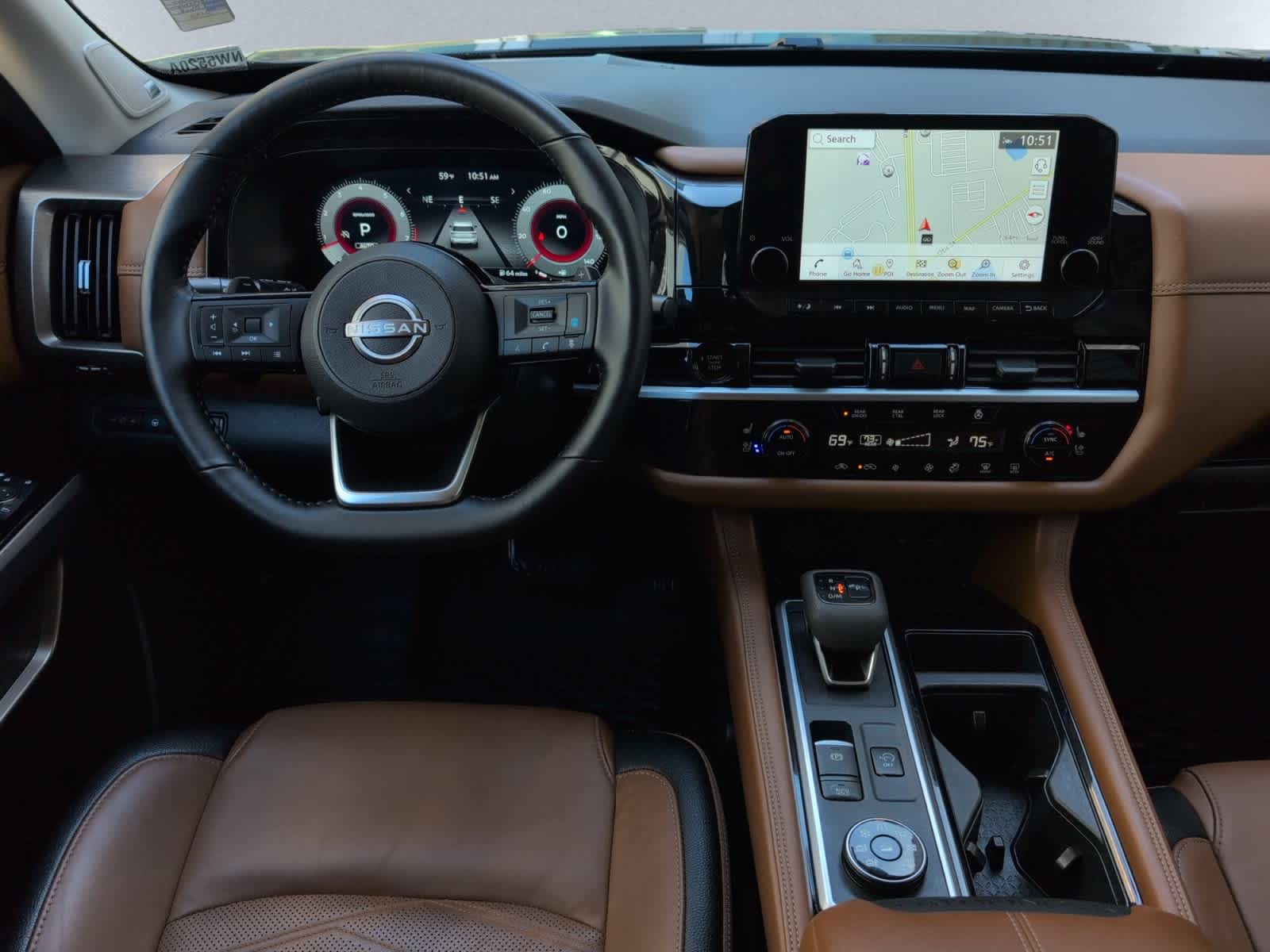 used 2025 Nissan Pathfinder car, priced at $43,497