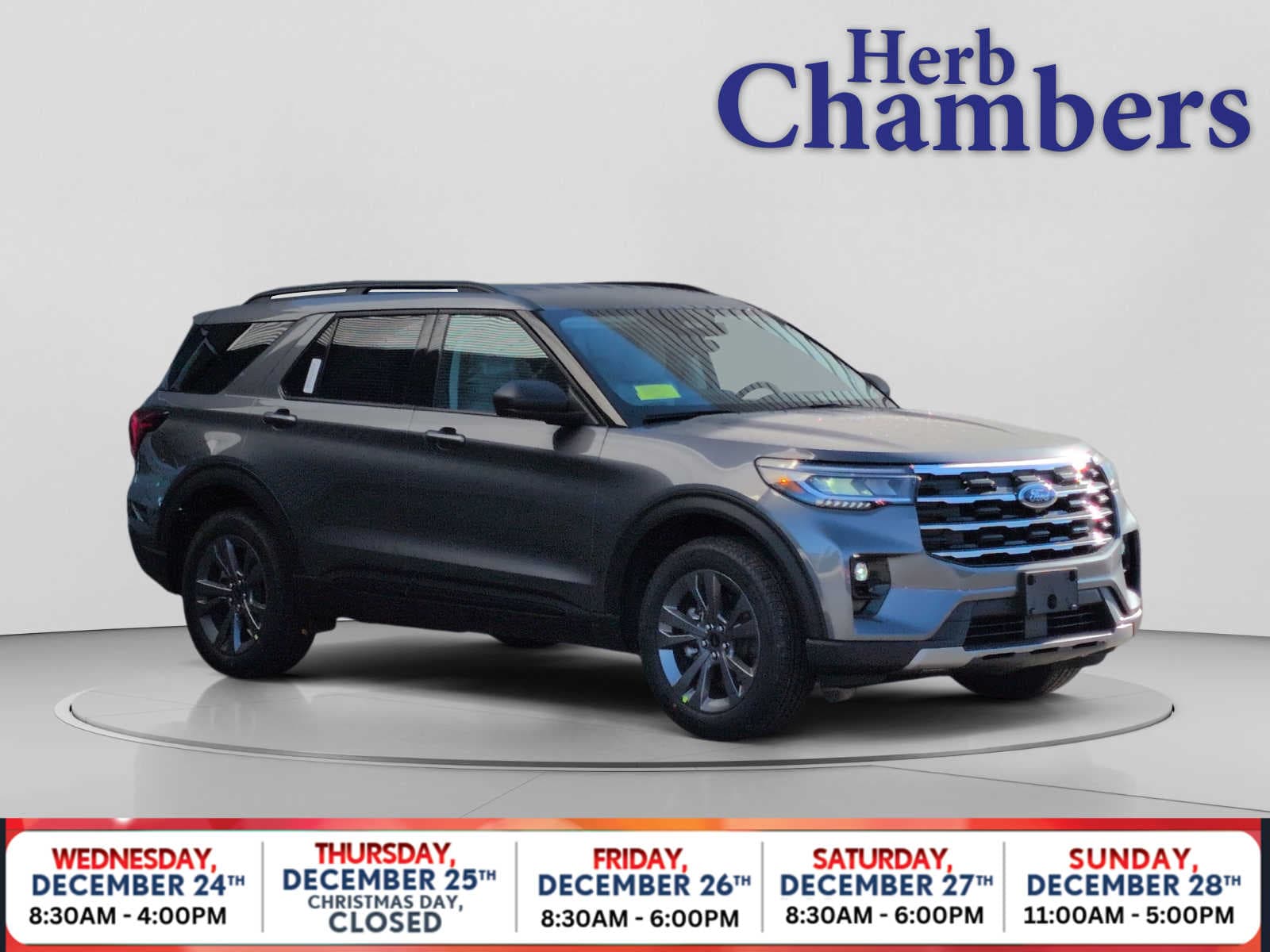 new 2026 Ford Explorer car, priced at $48,820