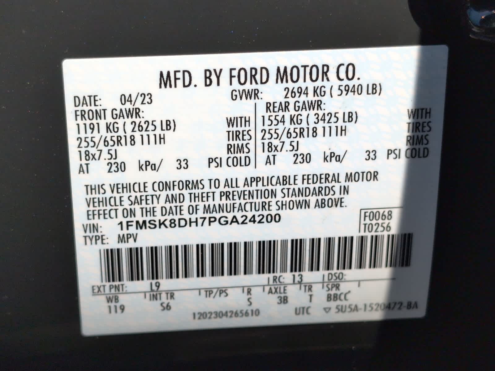 used 2023 Ford Explorer car, priced at $33,197