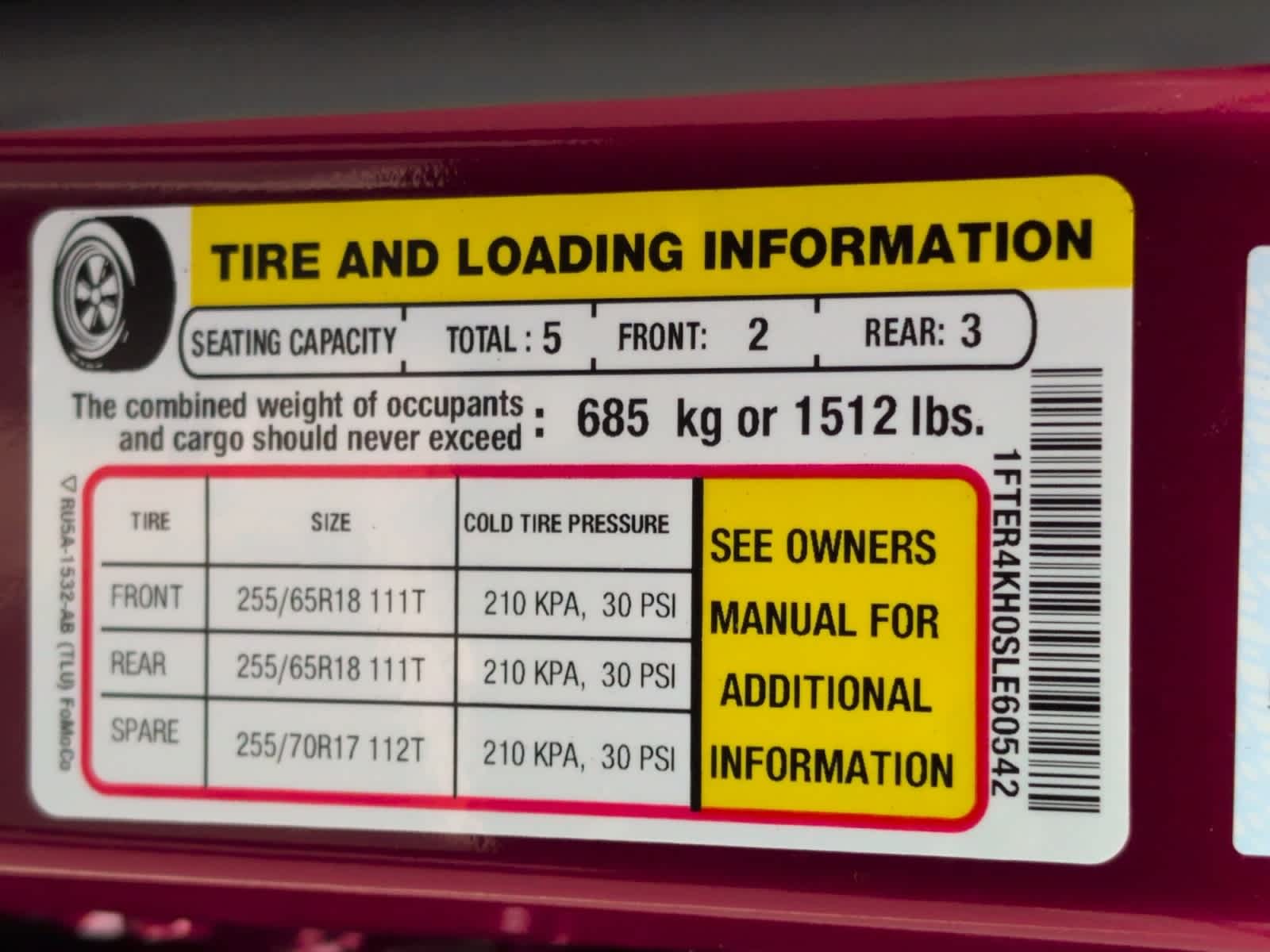 new 2025 Ford Ranger car, priced at $51,650
