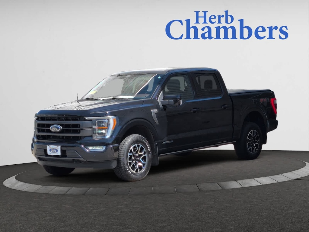 Used 2022 Ford F-150 Lariat 4WD Supercrew 5.5 Box Truck SuperCrew Cab
