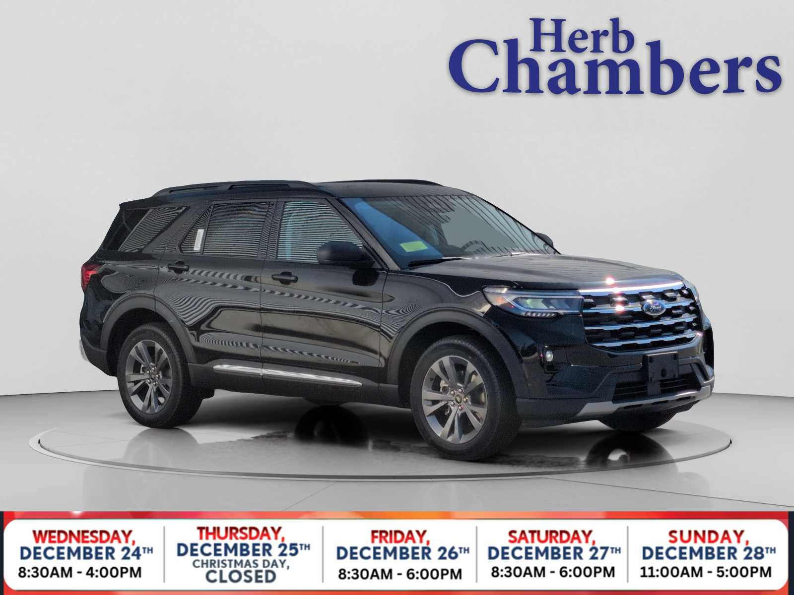 new 2025 Ford Explorer car, priced at $49,424