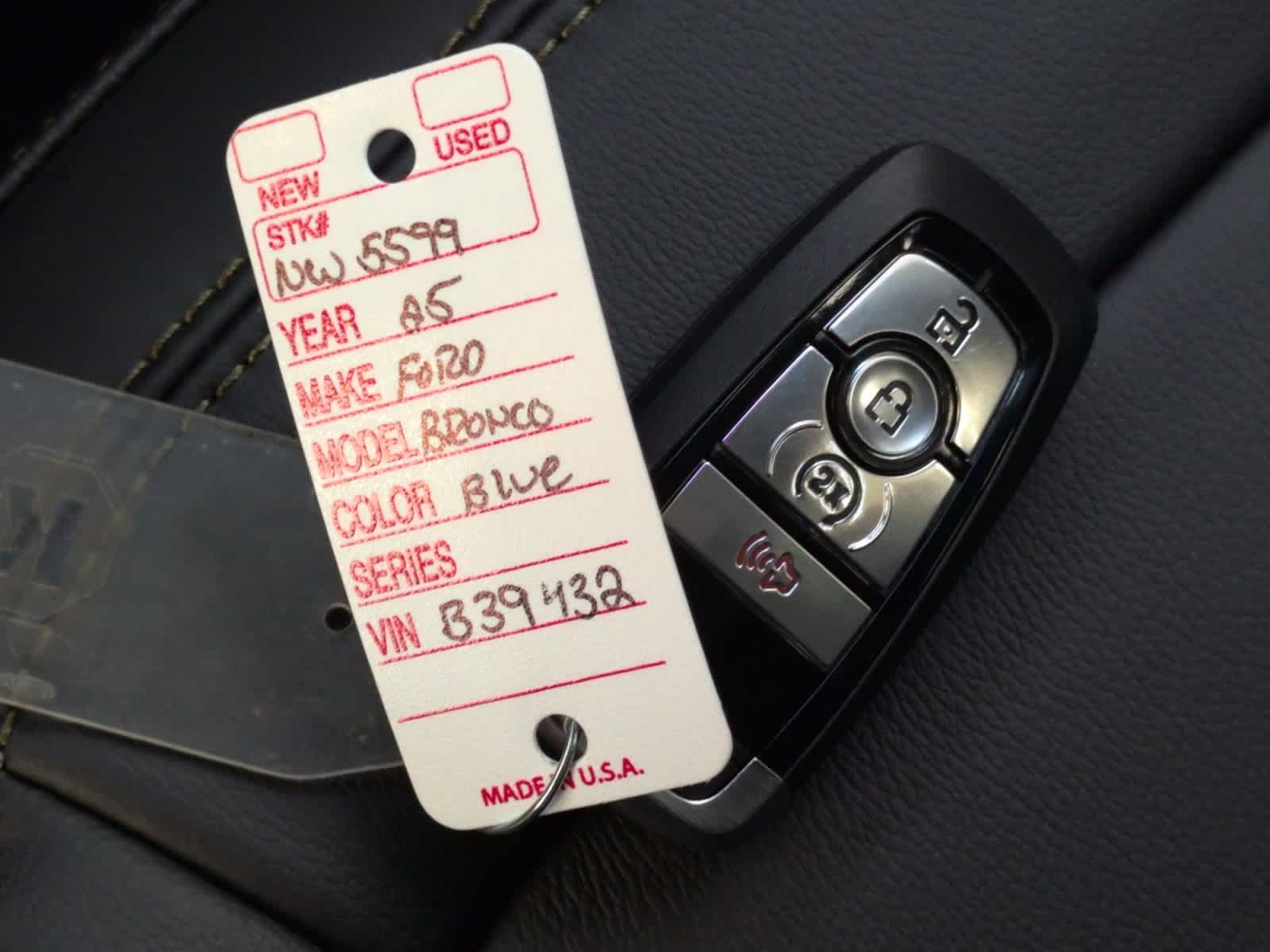 new 2025 Ford Bronco car, priced at $62,511