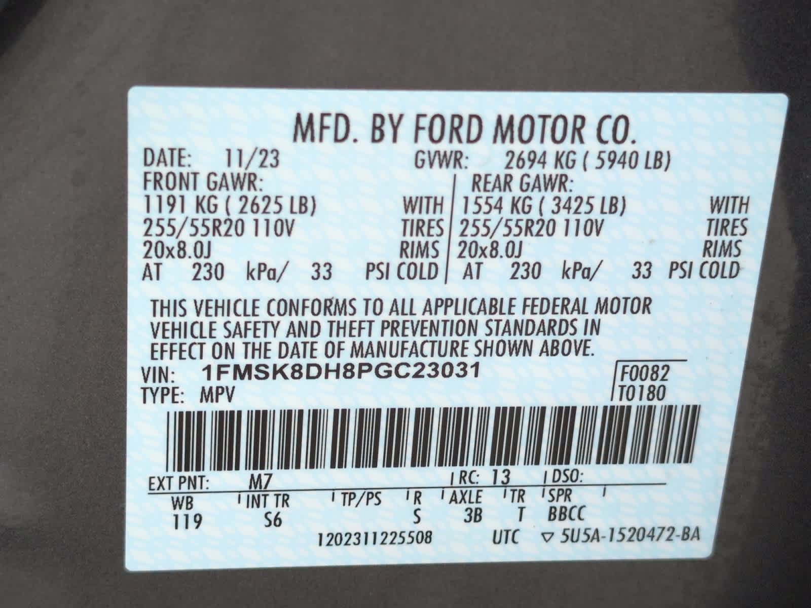 used 2023 Ford Explorer car, priced at $33,497