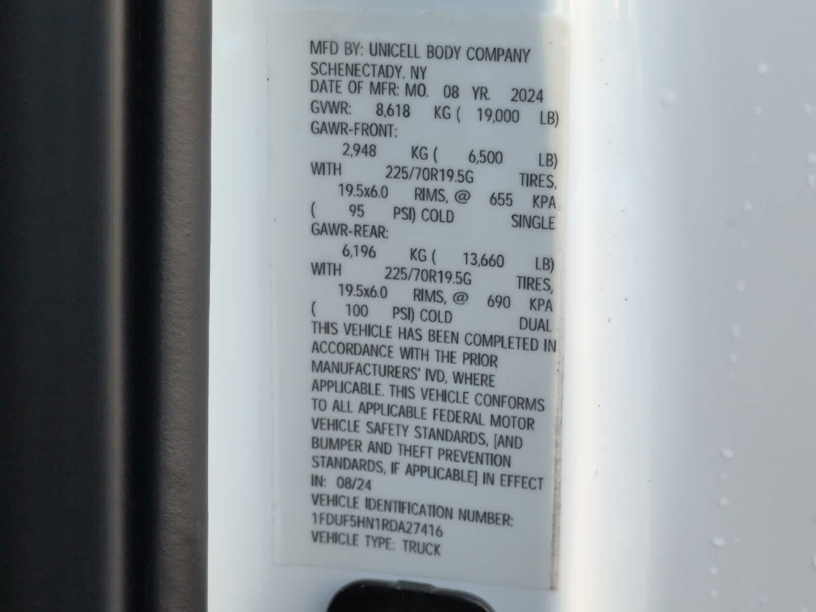 new 2024 Ford Super Duty F-550 DRW car, priced at $84,998