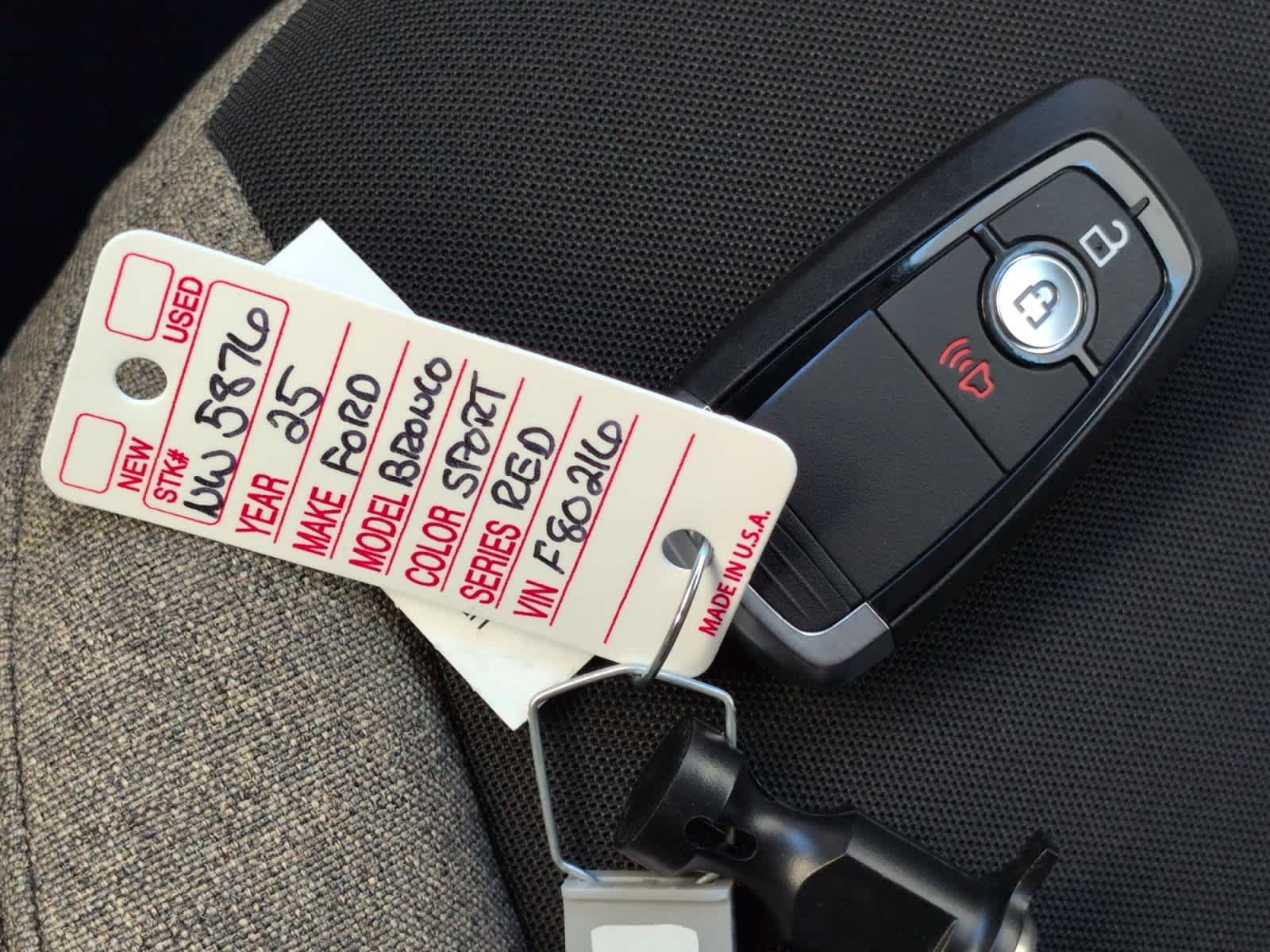 new 2025 Ford Bronco Sport car, priced at $36,138