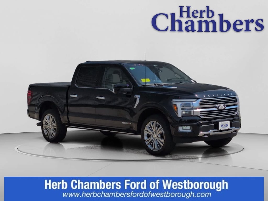 Used 2024 Ford F-150 Platinum 4WD Supercrew 5.5 Box Truck SuperCrew Cab