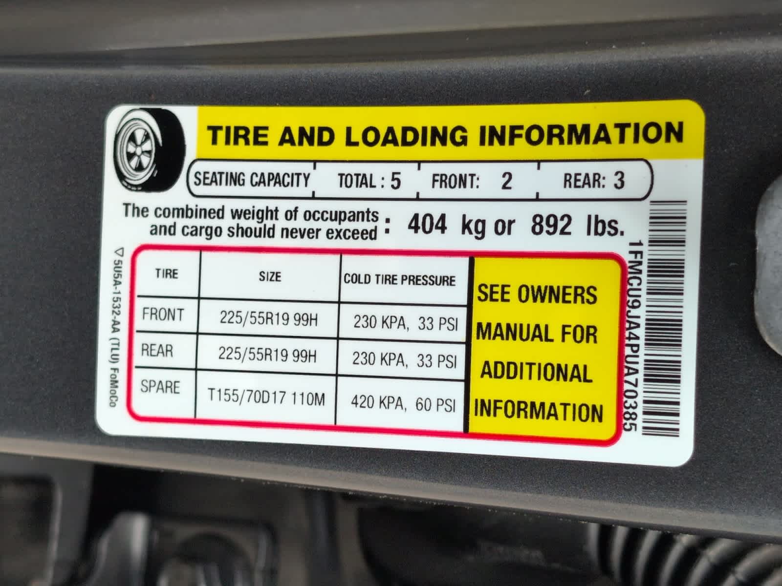 used 2023 Ford Escape car, priced at $22,497
