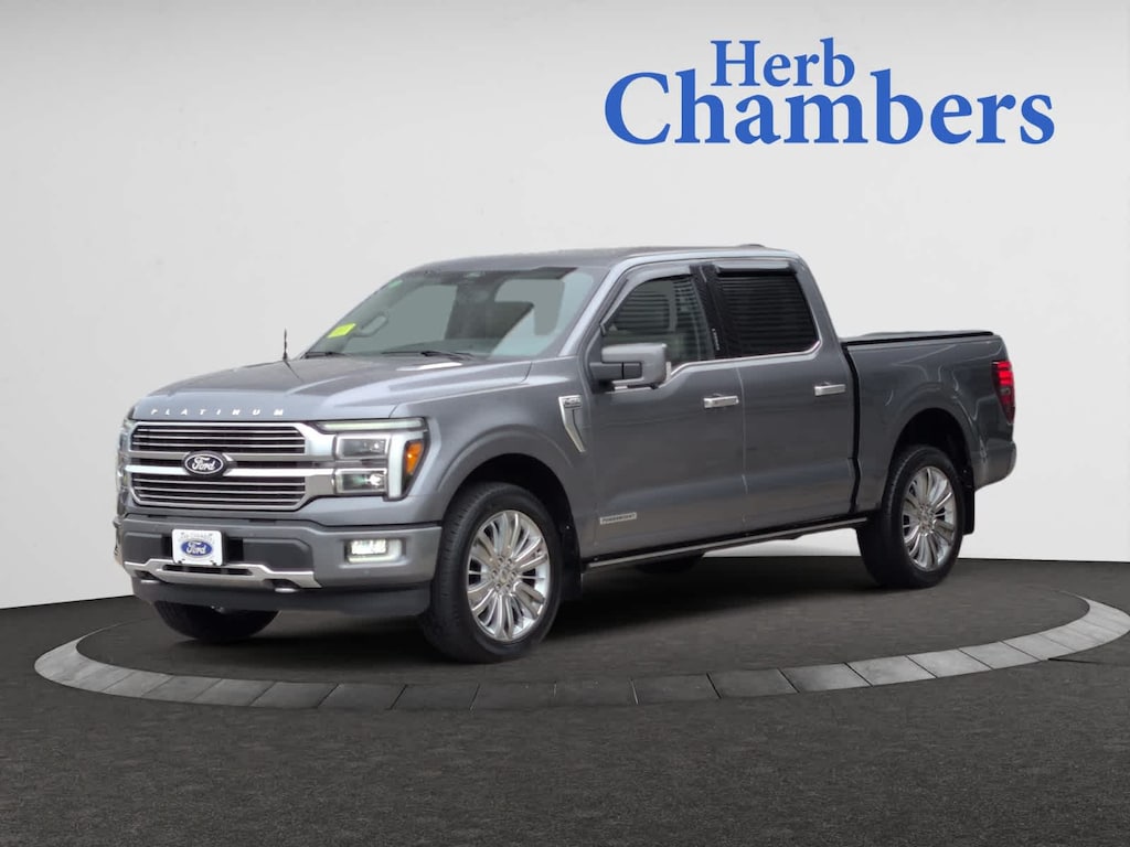 Used 2024 Ford F-150 Platinum 4WD Supercrew 5.5 Box Truck SuperCrew Cab