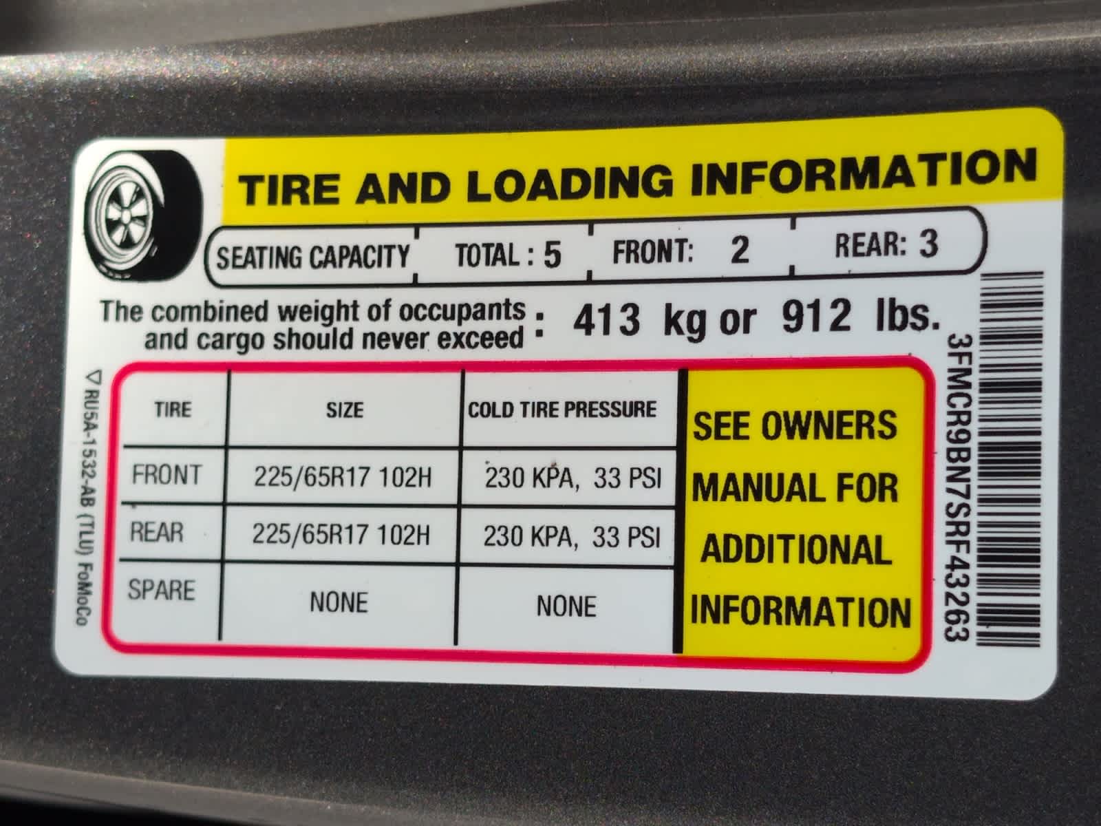 new 2025 Ford Bronco Sport car, priced at $34,738