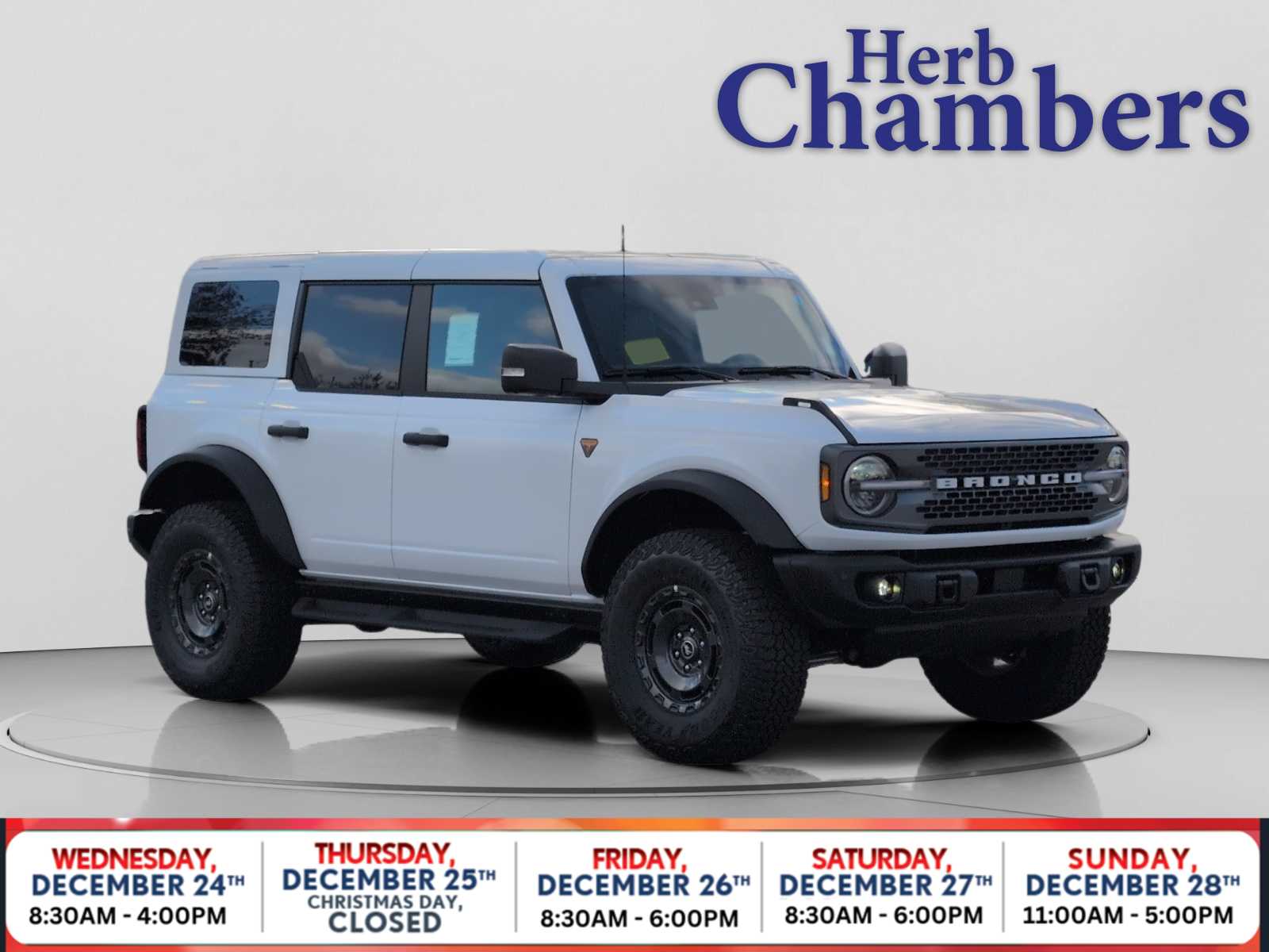 new 2025 Ford Bronco car, priced at $66,729