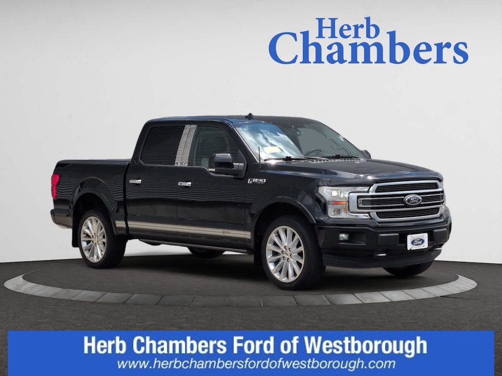 Used 2019 Ford F-150 Limited 4WD Supercrew 5.5 Box Truck SuperCrew Cab