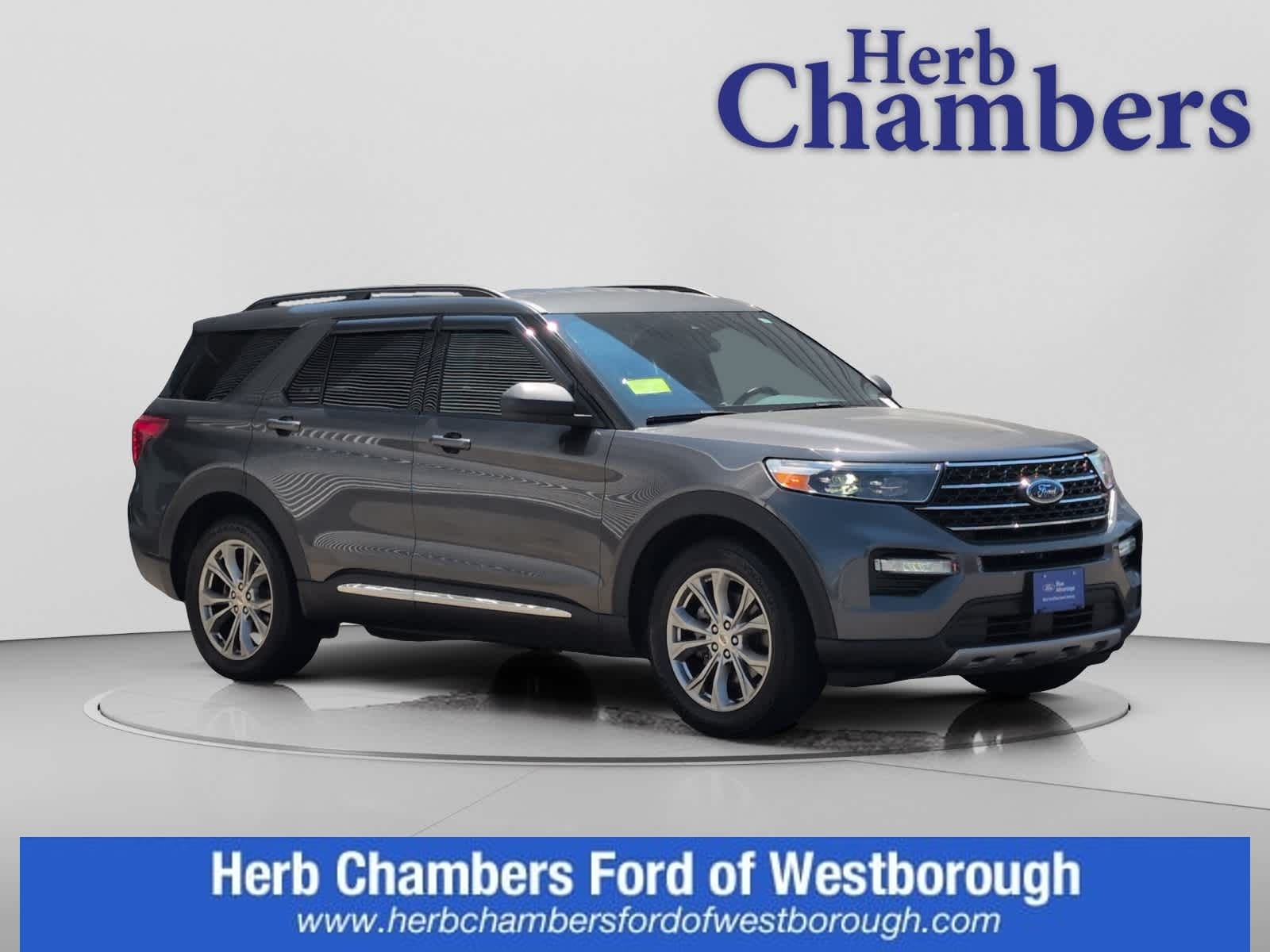 Gray (Magnetic) 2020 Ford Explorer SUV / Crossover All-Wheel Drive Automatic