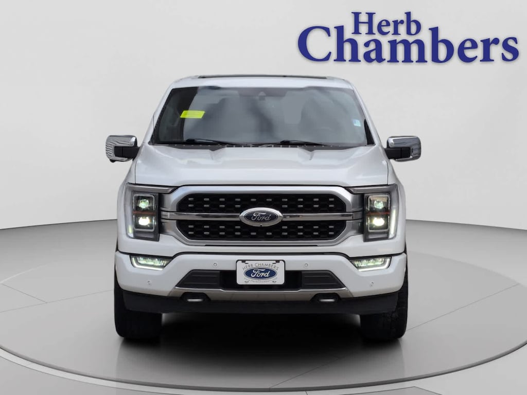 Used 2021 Ford F-150 Platinum 4WD Supercrew 5.5 Box Truck SuperCrew Cab