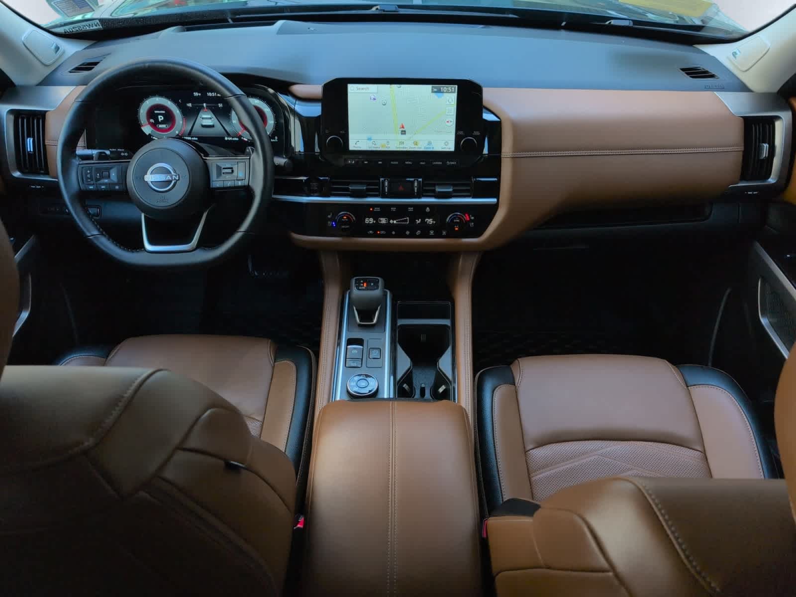used 2025 Nissan Pathfinder car, priced at $43,497