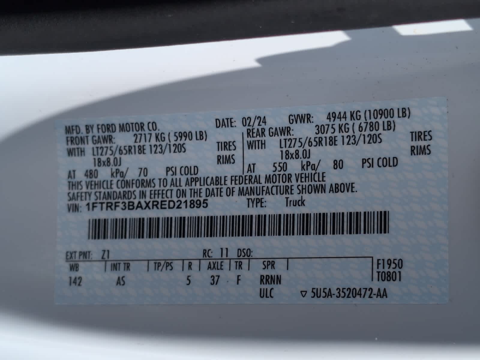used 2024 Ford F-350 car, priced at $43,497