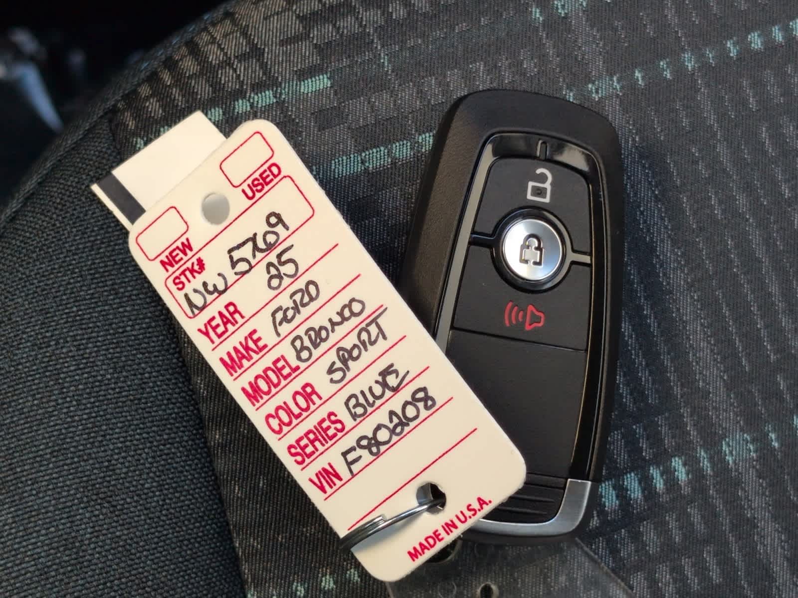 new 2025 Ford Bronco Sport car, priced at $38,850