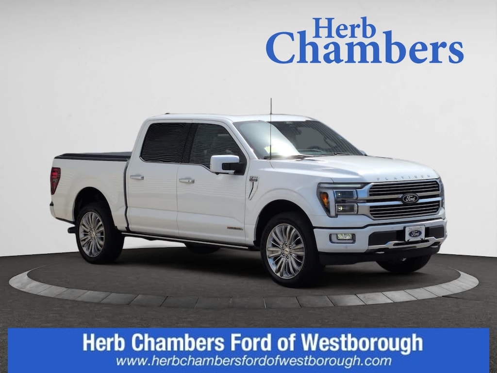 Used 2024 Ford F-150 Platinum 4WD Supercrew 5.5 Box Truck SuperCrew Cab