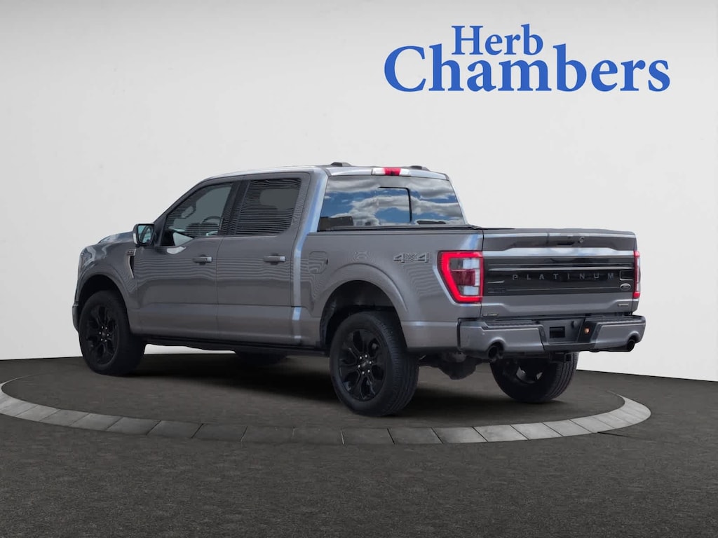 Used 2022 Ford F-150 Platinum 4WD Supercrew 5.5 Box Truck SuperCrew Cab