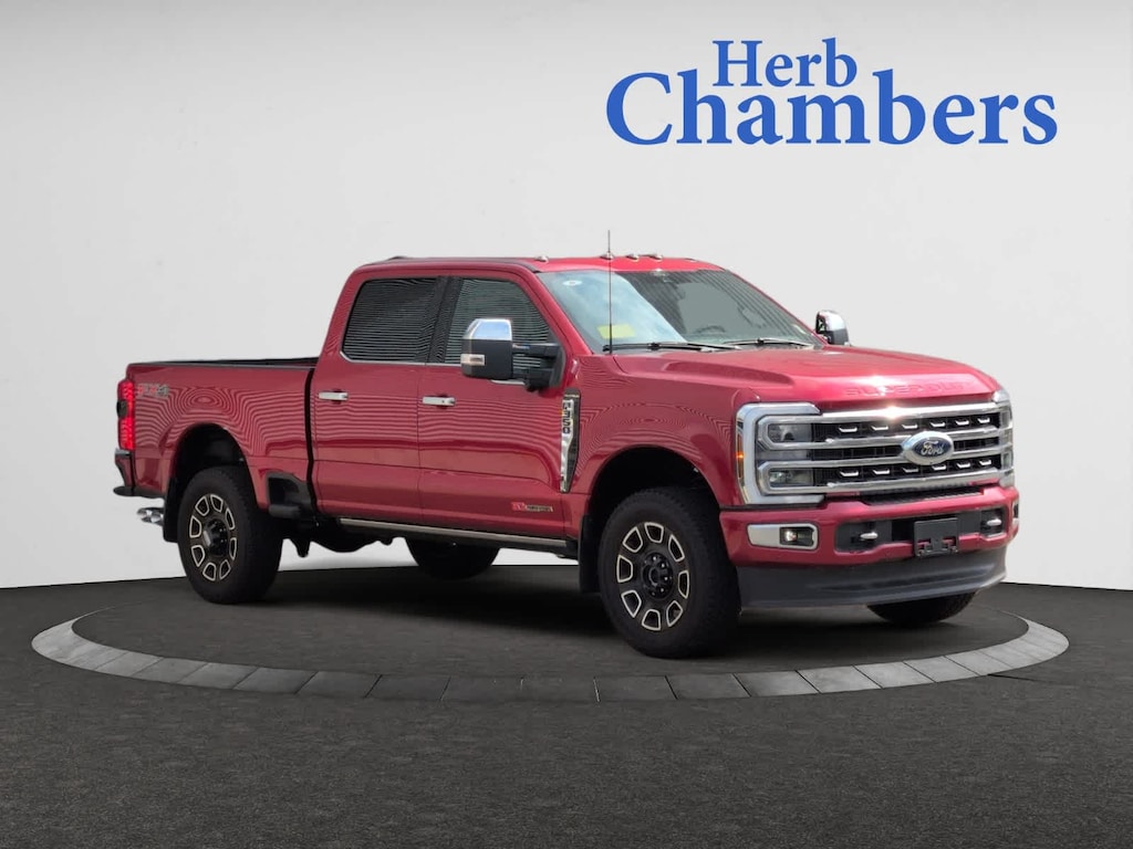 New 2024 Ford Super Duty F-350 SRW Platinum Truck Crew Cab