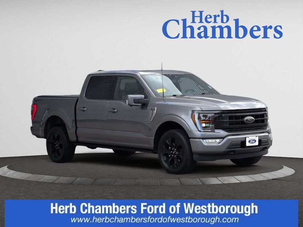 Used 2022 Ford F-150 Platinum 4WD Supercrew 5.5 Box Truck SuperCrew Cab