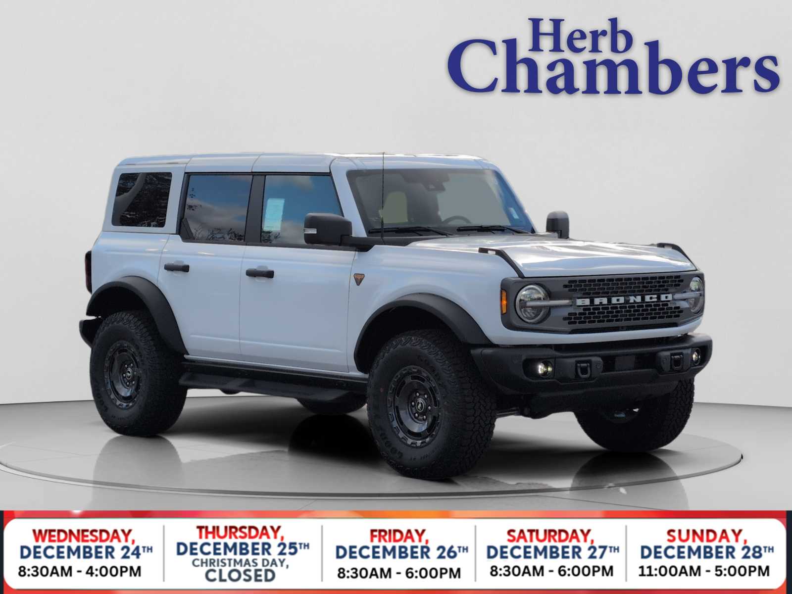 new 2025 Ford Bronco car, priced at $67,427