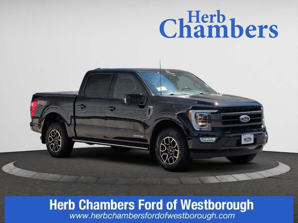 Used 2022 Ford F-150 Lariat 4WD Supercrew 5.5 Box Truck SuperCrew Cab