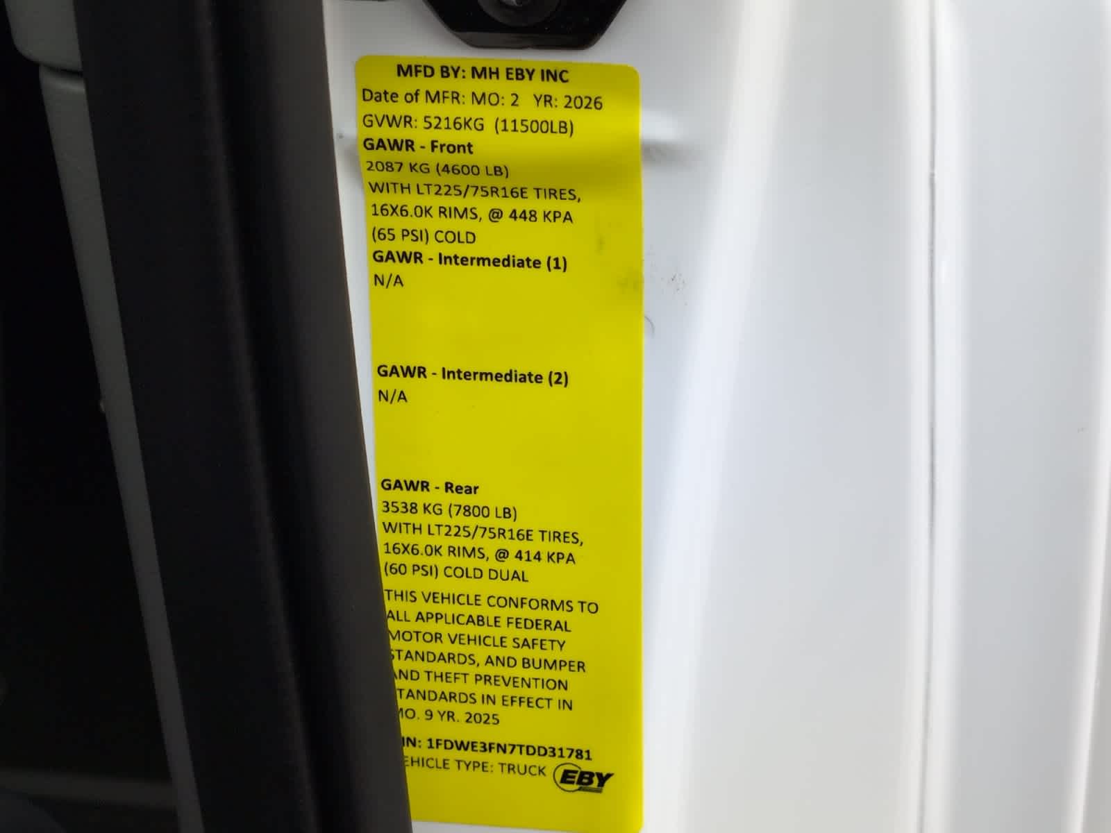 new 2026 Ford E-Series Cutaway car, priced at $45,980