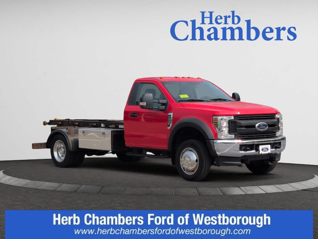 Used 2018 Ford F-550 Chassis XL 4WD Reg Cab 145 WB 60 CA Truck Regular Cab