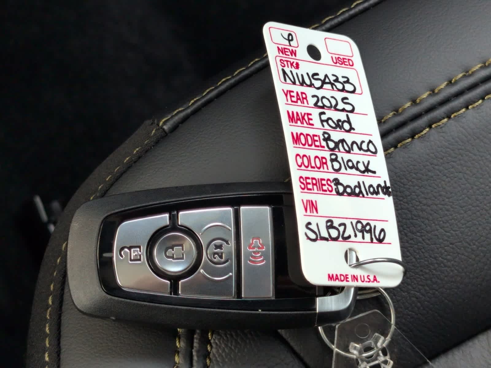 new 2025 Ford Bronco car, priced at $67,647