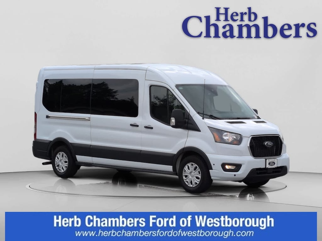 Used 2025 Ford Transit-350 Passenger XLT Wagon Medium Roof Van