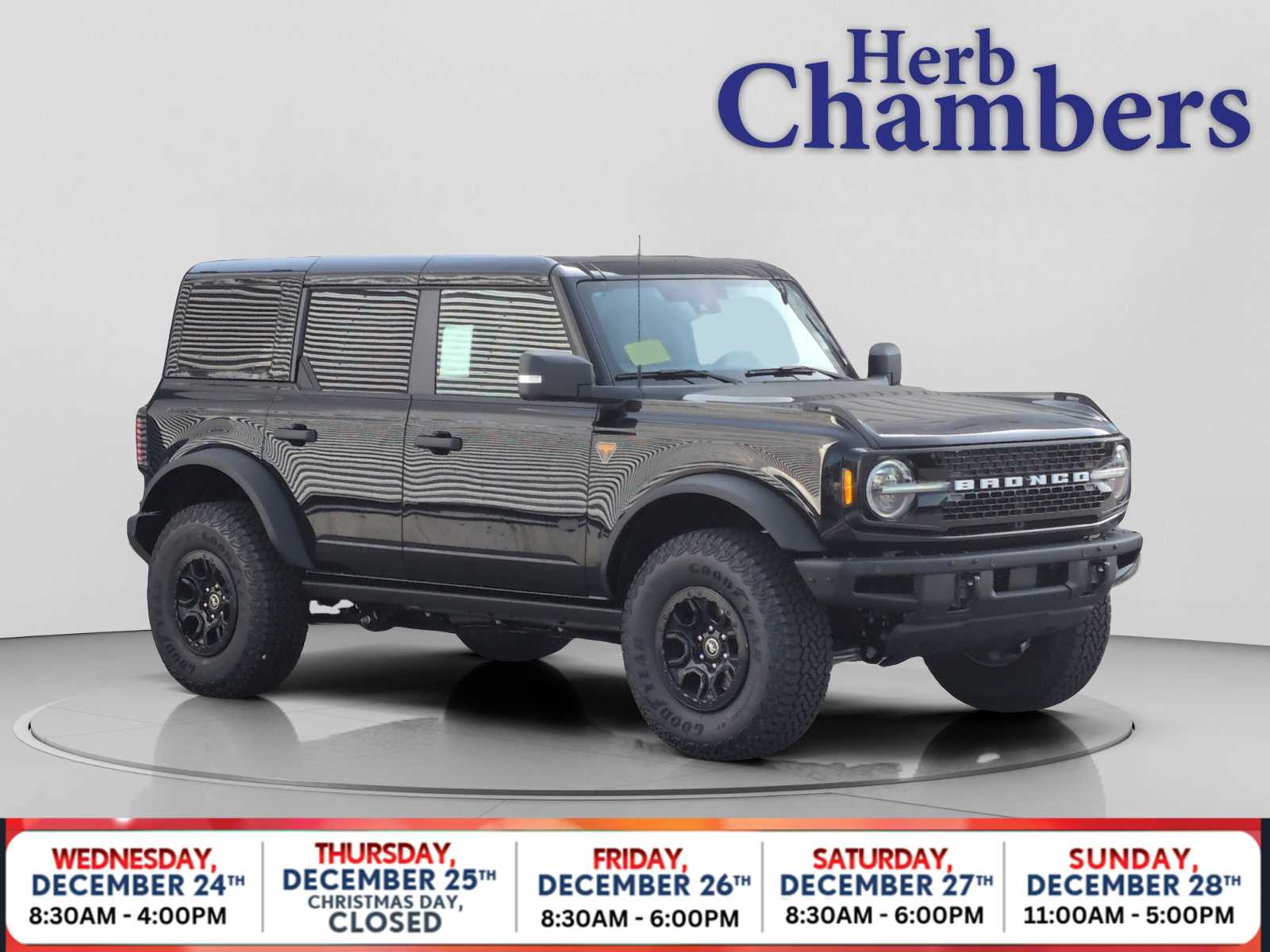 new 2025 Ford Bronco car, priced at $67,647