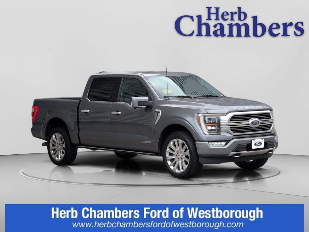 Certified 2023 Ford F-150 Limited 4WD Supercrew 5.5 Box Truck SuperCrew Cab