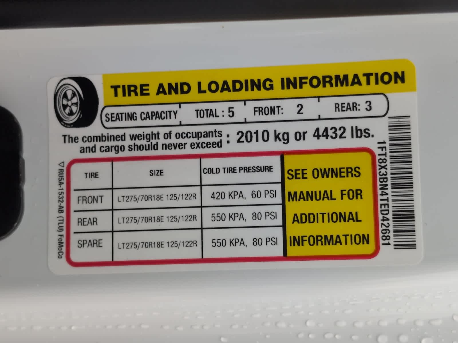 new 2026 Ford Super Duty F-350 SRW car, priced at $60,303