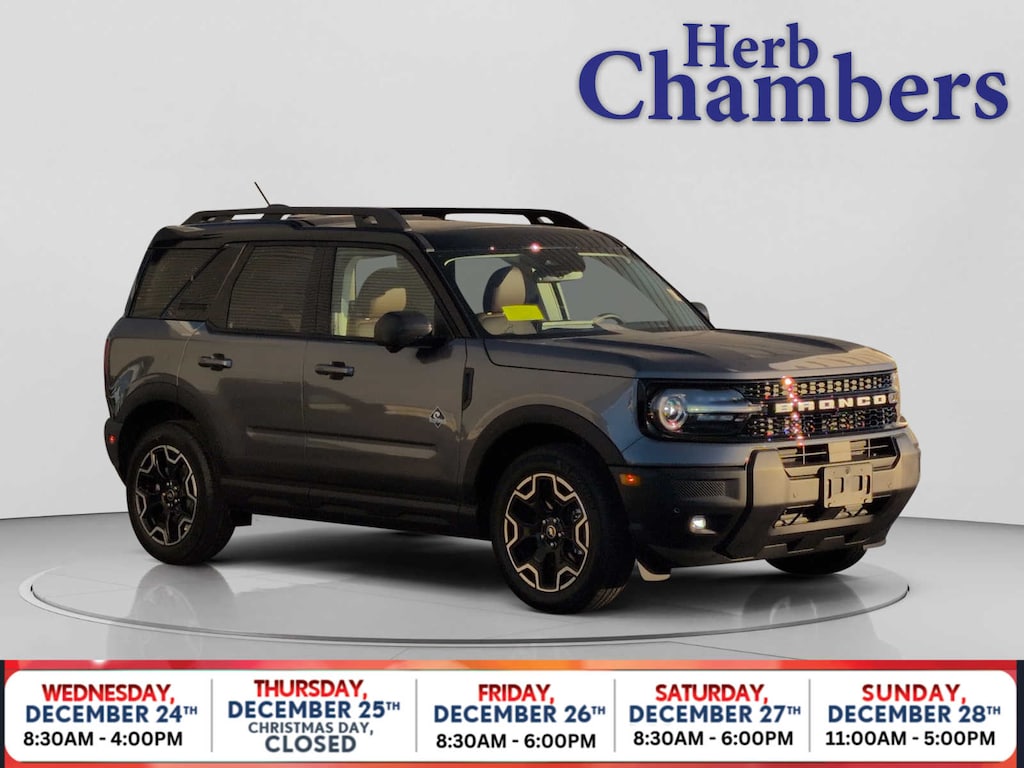 New 2025 Ford Bronco Sport Outer Banks SUV