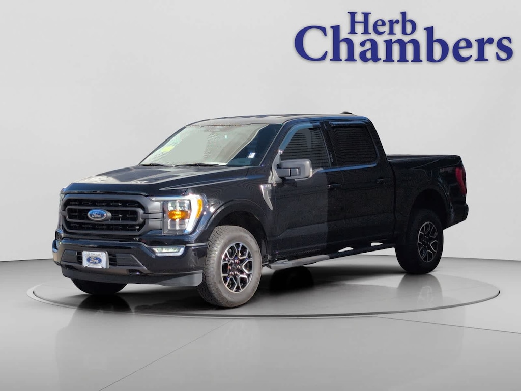 Used 2022 Ford F-150 XLT 4WD Supercrew 5.5 Box Truck SuperCrew Cab