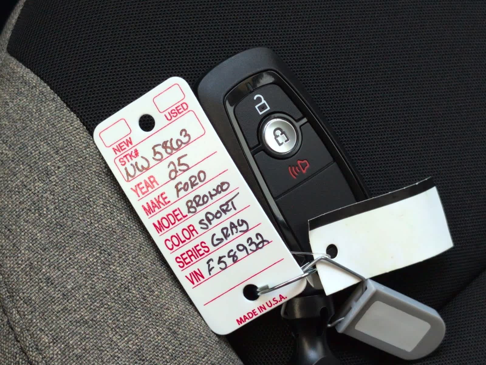 new 2025 Ford Bronco Sport car, priced at $34,738