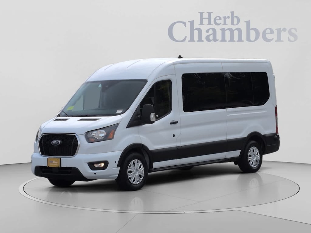 Certified 2024 Ford Transit-350 Passenger XLT Wagon Medium Roof Van