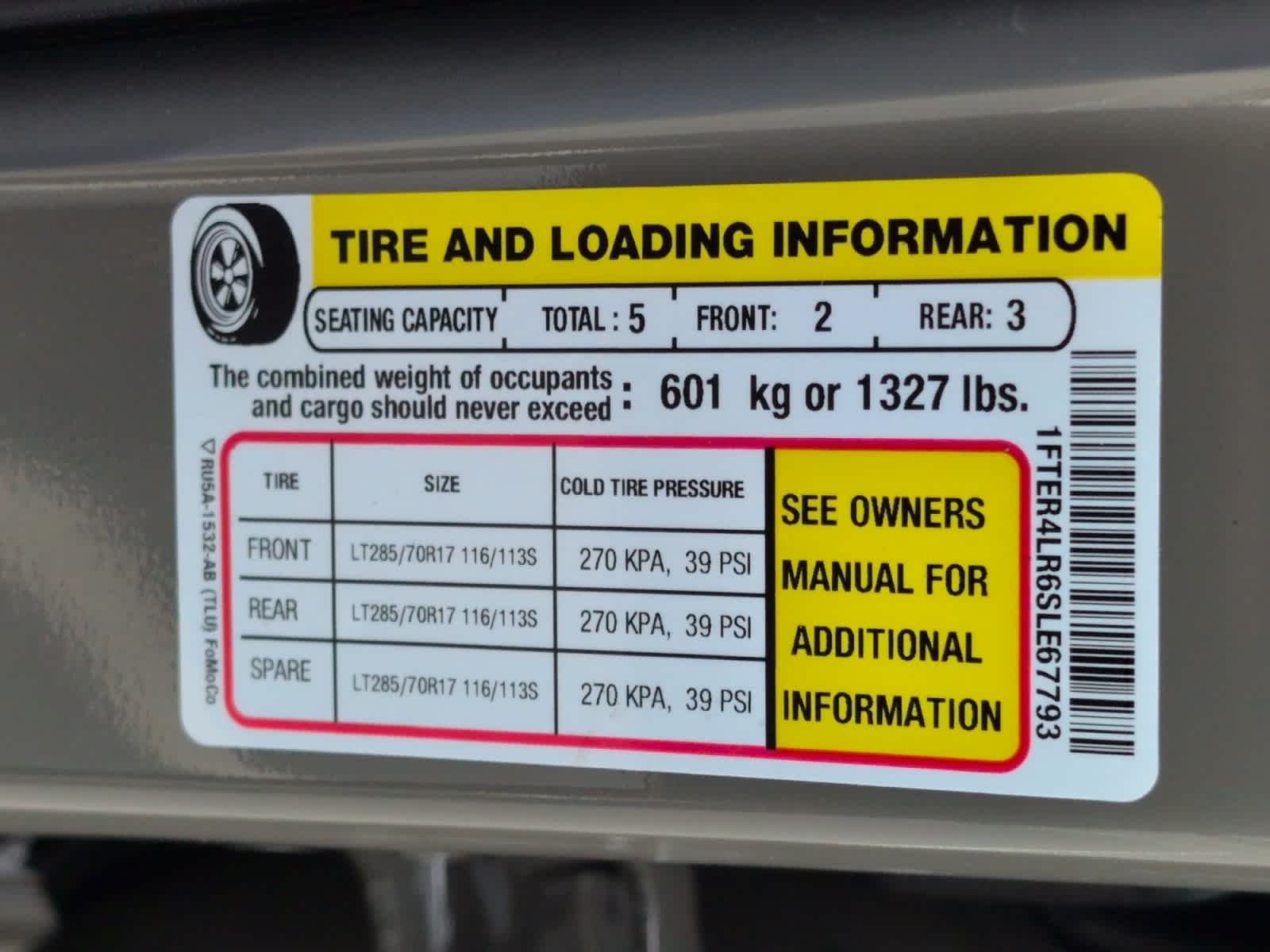 new 2025 Ford Ranger car, priced at $59,985