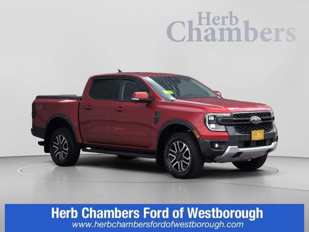 Certified 2024 Ford Ranger Lariat 4WD Supercrew 5 Box Truck SuperCrew
