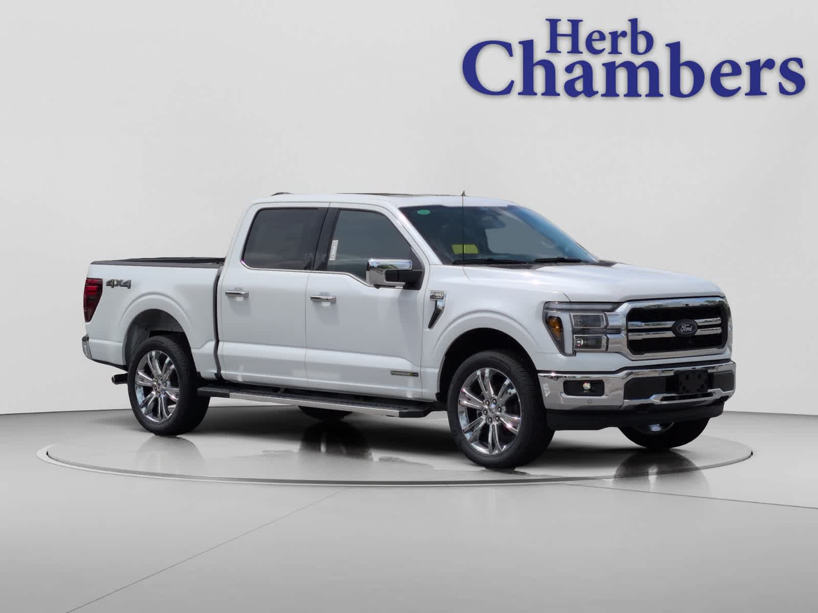 Star White Tri-Coat 2026 Ford F-150 Pickup Truck Four-Wheel Drive Automatic