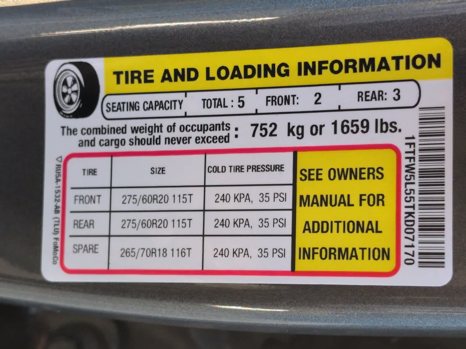 new 2026 Ford F-150 car, priced at $70,736