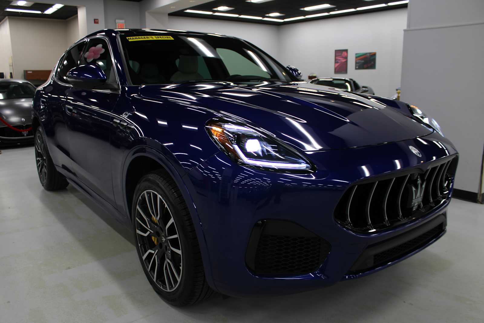Blue 2024 Maserati Grecale GT AWD SUV / Crossover All-Wheel Drive Automatic